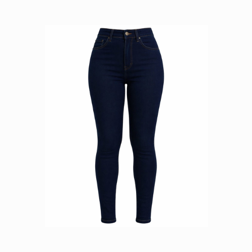 Pantalón Jean Stretch Prelavado De Trabajo Para Mujer