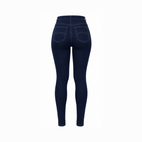 Pantalón Jean Stretch Prelavado De Trabajo Para Mujer - Imagen 2